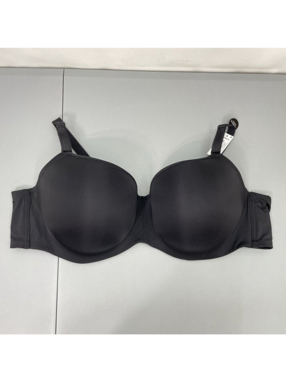 Torrid Balconette Bra 54C Lightly Lined Full Coverage Smooth 360 Underwire Black - Picture 3 of 10